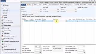 AX 2012  Balance Control Accounts [upl. by Synn765]