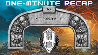 Words of Radiance  Chapter 67 Spit and Bile Oneminute Recap [upl. by Ayamat]