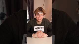 Kommentiert mal eure letzte Latein Note 😂😭 comedy latein deutsch sketch sebvines [upl. by Lanuk]