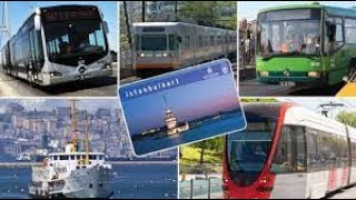 Wie funktioniert der öffentliche Verkehr in ISTANBUL Bus Fähren fahren mit Istanbulkart [upl. by Ahsatam]