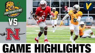 23 SE Louisiana vs 18 Nicholls Highlights  FCS 2021 Spring College Football Highlights [upl. by Starkey]