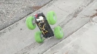 Balancing Bot hops off curb BalanceBot [upl. by Brecher671]