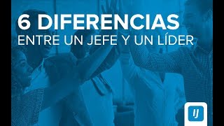 6 diferencias entre un jefe y un líder l Recursos Humanos l Trabajo l Empleo l InfoJobs [upl. by Thomajan722]