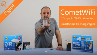 CometWIFI Heizungsregler  Der große Praxisworkshop [upl. by Eiffub]