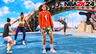 I Tested the NEW WNBA Park Mode on NBA 2K24 [upl. by Eelyab]