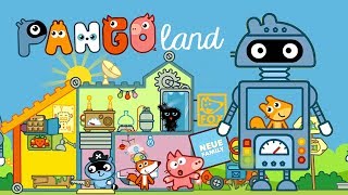 Explore Cute Houses and build a Robot in Pango Land [upl. by Aicylla]