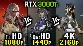 The First Descendant  RTX 3080 Ti  1080p vs 1440p vs 2160p 4K Benchmark  1440p All settings [upl. by Tillman]