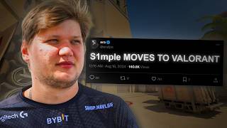 Is S1mple Switching to Valorant [upl. by Ilehs]