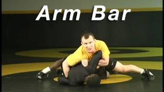 Arm Bar Turn  Cary Kolat Wrestling Moves [upl. by Lehcir518]