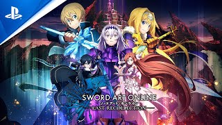 Sword Art Online Last Recollection  Announcement Trailer  PS5 amp PS4 Games [upl. by Ennaeiluj]