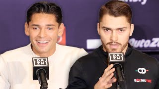 Ryan Garcia vs Oscar Duarte HEATED FINAL PRESS CONFERENCE AND FACE OFF [upl. by Rhu893]