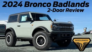 Heading out with the new Ford Bronco Heritage  a 2door salute [upl. by Aneelehs]