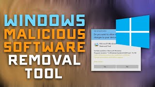 How to use Windows Malicious Software Removal Tool  2022 Tutorial [upl. by Somerset]