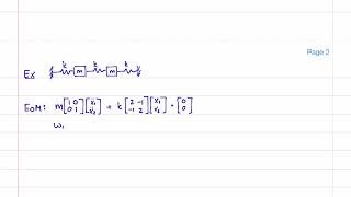 Mechanical Vibrations 39  Modal Analysis 1  Orthogonality of Natural Modes [upl. by Liban]