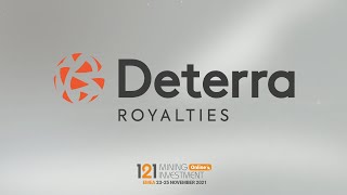 Deterra Royalties ASXDRR  121 Mining Investment EMEA Nov 2021 [upl. by Ozzy]