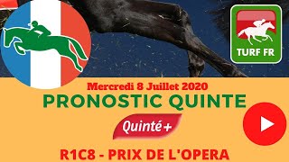 Minute Quinté TURF FR  PRIX DE LOPERA  Mercredi 8 Juillet 2020  Enghien Soisy  🏇🏻 PMU 208156 [upl. by Feltie]