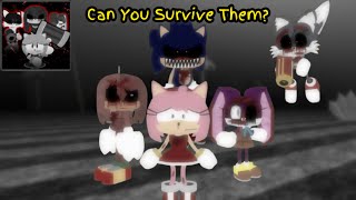 This TD Fan Made Game Is Fun  VS KnucklesEXE TailsEXE amp CreamEXE  Mobile roblox [upl. by Cram]