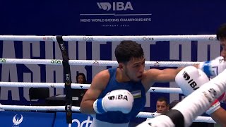 R32 48KG THAPA RABIN NEP vs MELIKUZIEV SHODIYORJON UZB  IBA World Boxing Championships 2023 [upl. by Noremak]