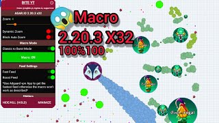 Agario macro nasıl yapılır anlatım 100\u00100 [upl. by Rex]