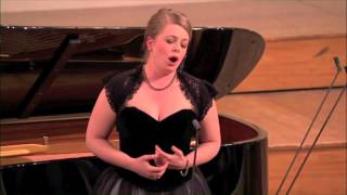 Siobhan Stagg  Winner of Richard Strauss Prize  quotAn die Nachtquot Op 68 No 1 [upl. by Avilla]