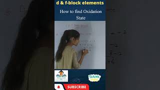 How to find Oxidation state Oxidation state of transition elements shorts [upl. by Alodi]