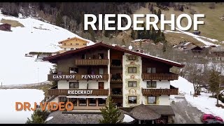 Drone flight over Riederhof Gerlos Austria [upl. by Ecnaret240]