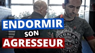 COMMENT ENDORMIR SON AGRESSEUR  SELF DEFENSE JJB LUTA LIVRE [upl. by Nerval176]