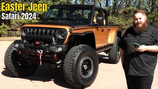 Jeep Gladiator Rubicon High Top Concept at Easter Jeep Safari 2024 [upl. by Inobe58]