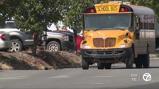 Huron Valley School District splits bus schedule to make up for driver shortage [upl. by Mathe]