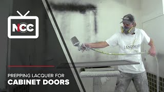 How to Mix and Prepare Lacquer Paint for Kitchen Cabinets [upl. by Droffig110]