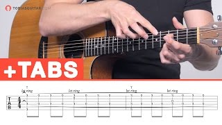 Fingerstyle Guitar Lesson TwoHandTapping  Percussion [upl. by Edroi]