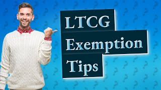 How to claim LTCG exemption of 1 lakh [upl. by Ecirtahs977]