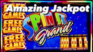 Our BIGGEST WIN ON 💰SPIN IT GRAND💰 SLOT MACHINE HUGE HANDPAY JACKPOT HIGH LIMIT [upl. by Elayor]