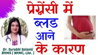 Pregnancy Me Blood Ka Aana  Pregnancy bleeding first trimester in hindi  Blood spotting [upl. by Swartz]