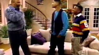 Fresh Prince  Uncle Phil threatens Will and Carlton [upl. by Atinhoj729]