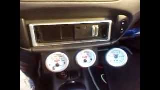 Fiat Seicento sporting strumentazione manometri gauges [upl. by Clava]