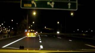 Driving on Melbournes M2 Tullamarine Freeway  Melrose Drive to Melbourne Airport [upl. by Moyra]