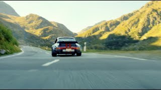 Porsche 930 Turbo  Pure engine sound on mountain pass [upl. by Loftus]