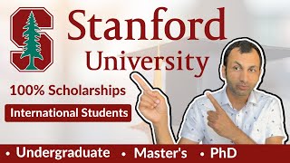 100 Scholarships for International Students at Stanford University  Undergraduate Masters PhD [upl. by Herschel]