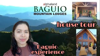 150000 per day😱 Alphaland Baguio mountain lodge House Tour [upl. by Ahsitniuq]