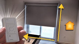 MASSIVE Smart Shade on a Sliding Glass Door  for HomeKit [upl. by Tomasine]