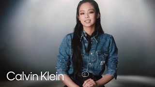 On Set with JENNIE  Calvin Klein Fall 2023 Campaign [upl. by Socha]