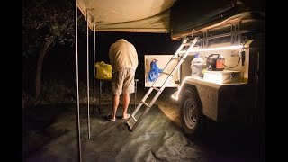 CAMPING IN THE MANYELETI GAME RESERVE [upl. by Egin]