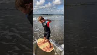 skimboard fun   skimboarding [upl. by Atilek999]