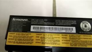 Lenovo Battery ThinkPad 45N1147 T440PT540PL540W540 [upl. by Niple36]