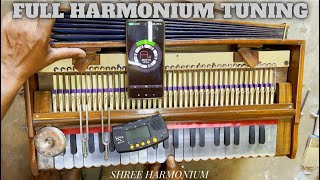 How to Tune Harmonium  Full Step by Step Harmonium 440hz Tuning Tutorial  SHREE HARMONIUM [upl. by Atlas258]