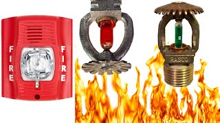 Setting Off Fire Sprinklers with Fire Alarm Activation [upl. by Noonberg827]