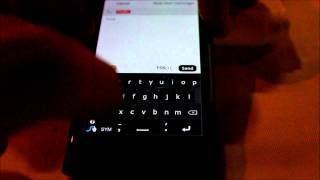 Nokia N9  Keyboard  Swype Integration [upl. by Kcirtap]