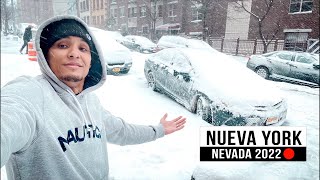 ❄️Nevada en NUEVA YORK  Tormenta 2022🔴 [upl. by Alahc]