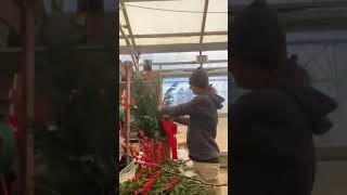 Creating A Custom Holiday Planter Christmas Holidays Horsham [upl. by Tnairb]